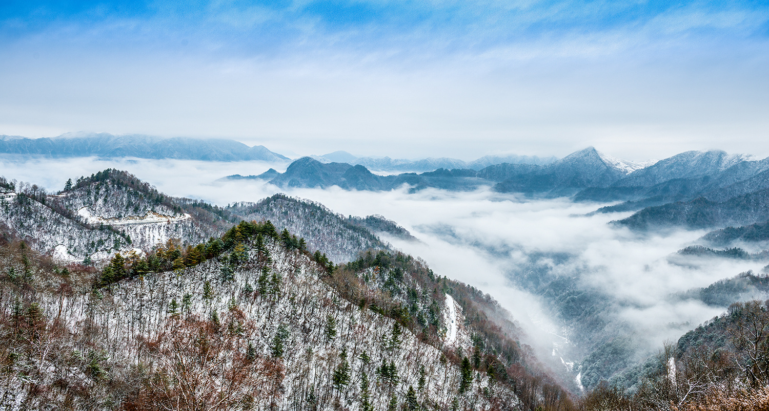 重庆城口黄安坝雪景