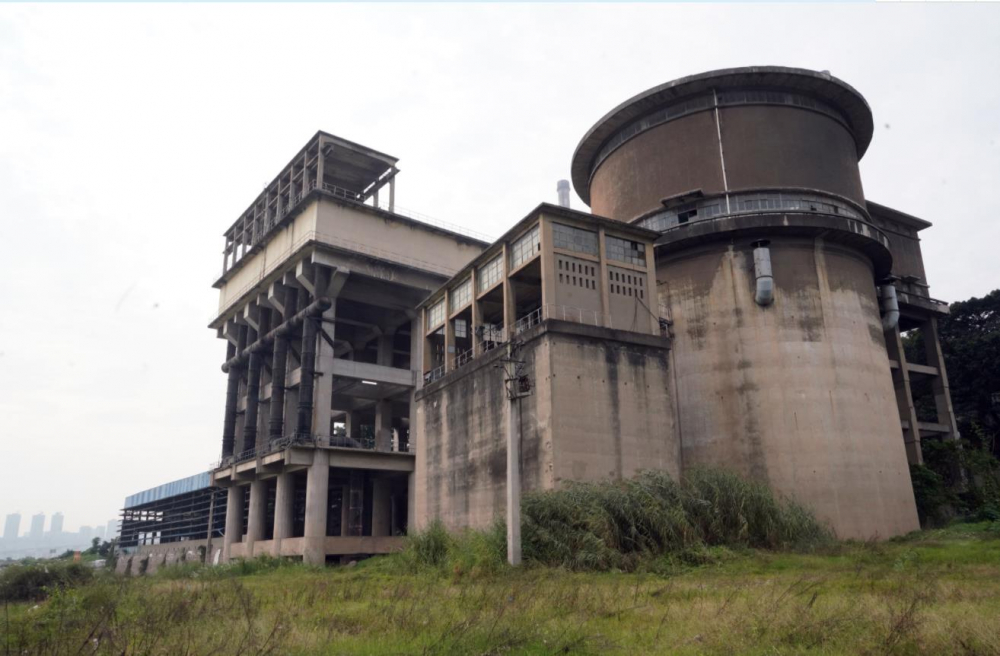 黄桷坪发电厂老厂区凝固在大地的美丽音符