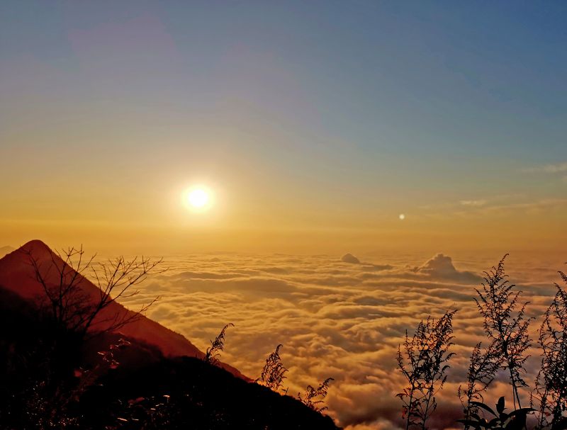 武陵山云海美景 黄河/摄