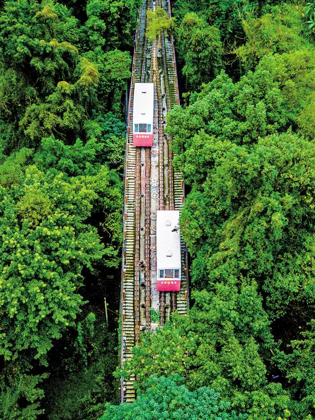    长寿缆车 摄/刘贇