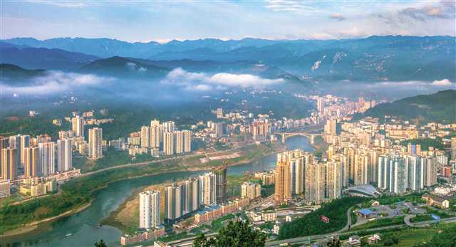 逐梦新时代重庆发展成就巡礼武隆武隆城乡巨变焕新颜