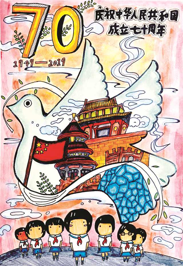 张芷瑞 9岁 长寿区《我为祖国喝彩》张简 12岁 南岸区《中国》何海瑞