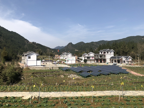 看百村变化重庆市奉节县平安乡文昌村