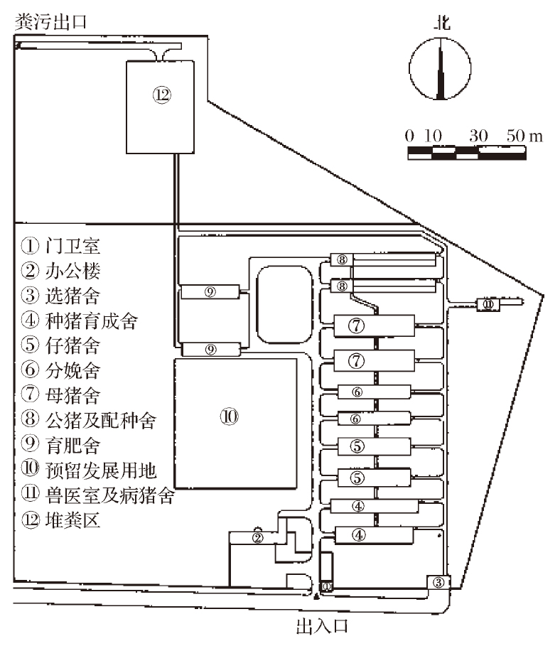 500头奶牛场平面设计图图片