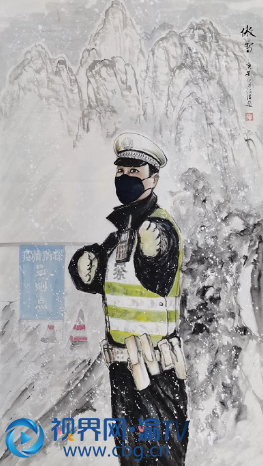 江洋《傲雪》