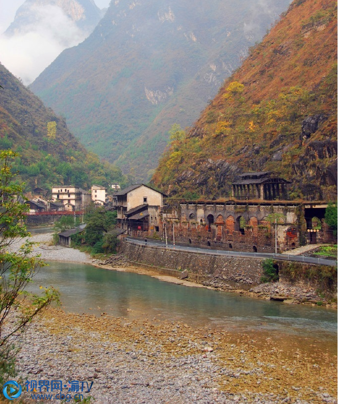 重庆巫溪宁厂古镇不一样的美景