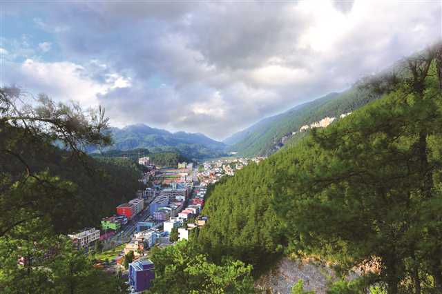 走进国家园林县城城镇系列之六涪陵大木乡精心打造美丽宜居特色小镇