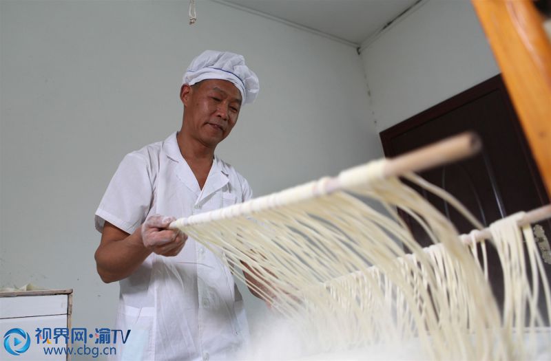 重庆巫山水口空心面传承百年的工艺