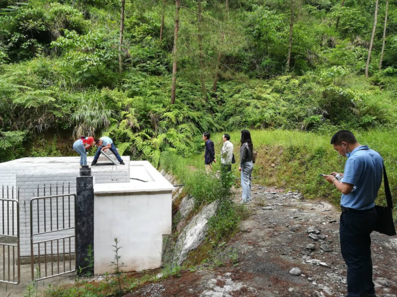 鐵峰鄉箭樓村2019年農村飲水安全鞏固提升工程(萬州區委宣傳部供圖)