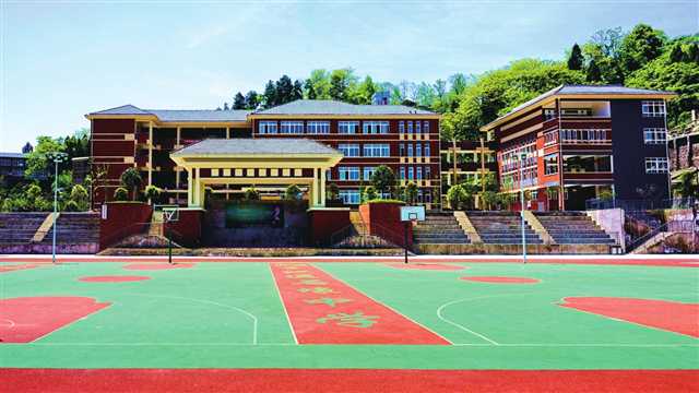 中国工农红军重庆綦江石壕长征红军学校校园