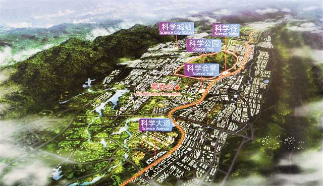 重庆科学城交通规划图图片