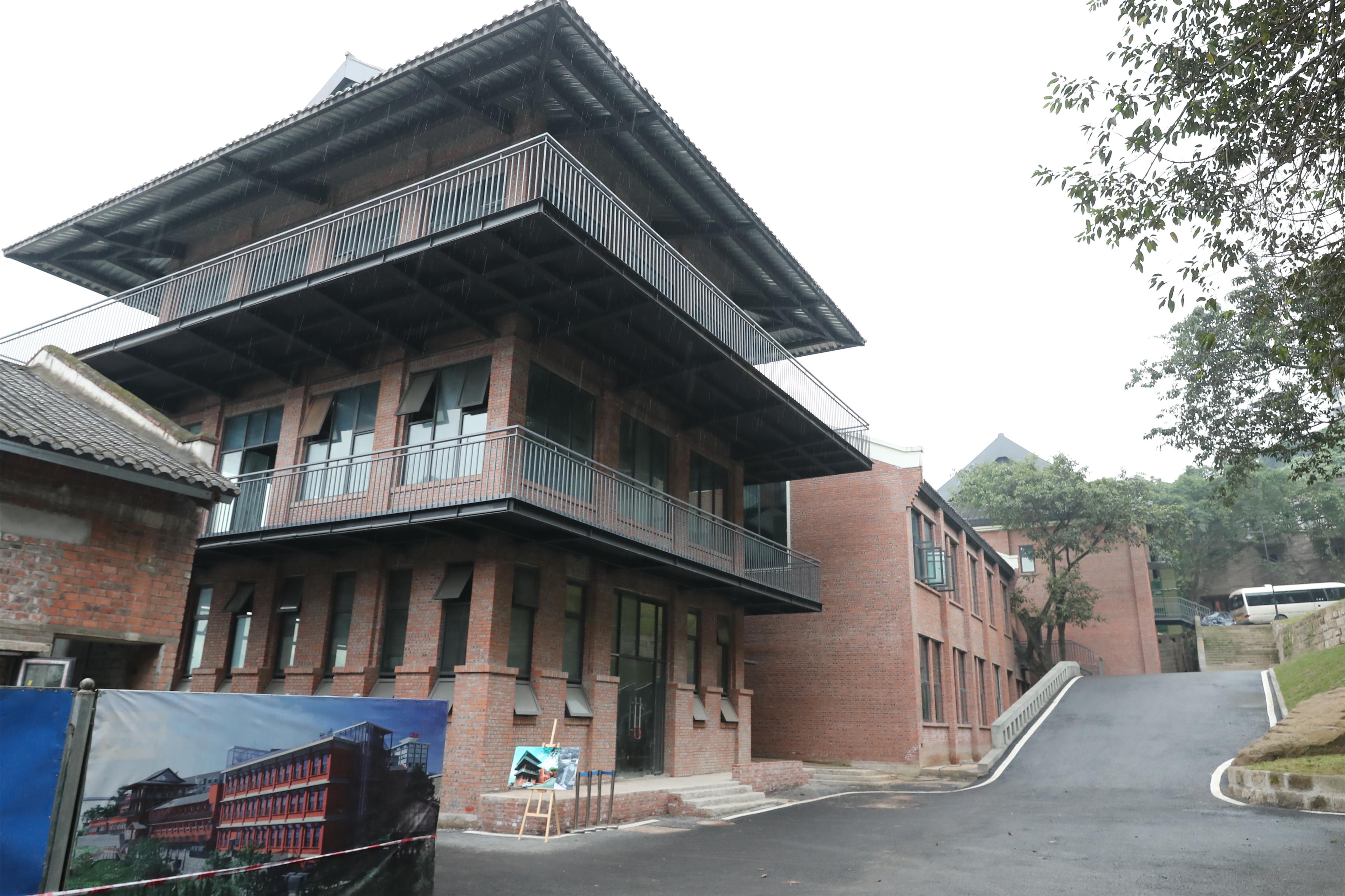重庆大学设计创意产业园预计明年年中竣工投用