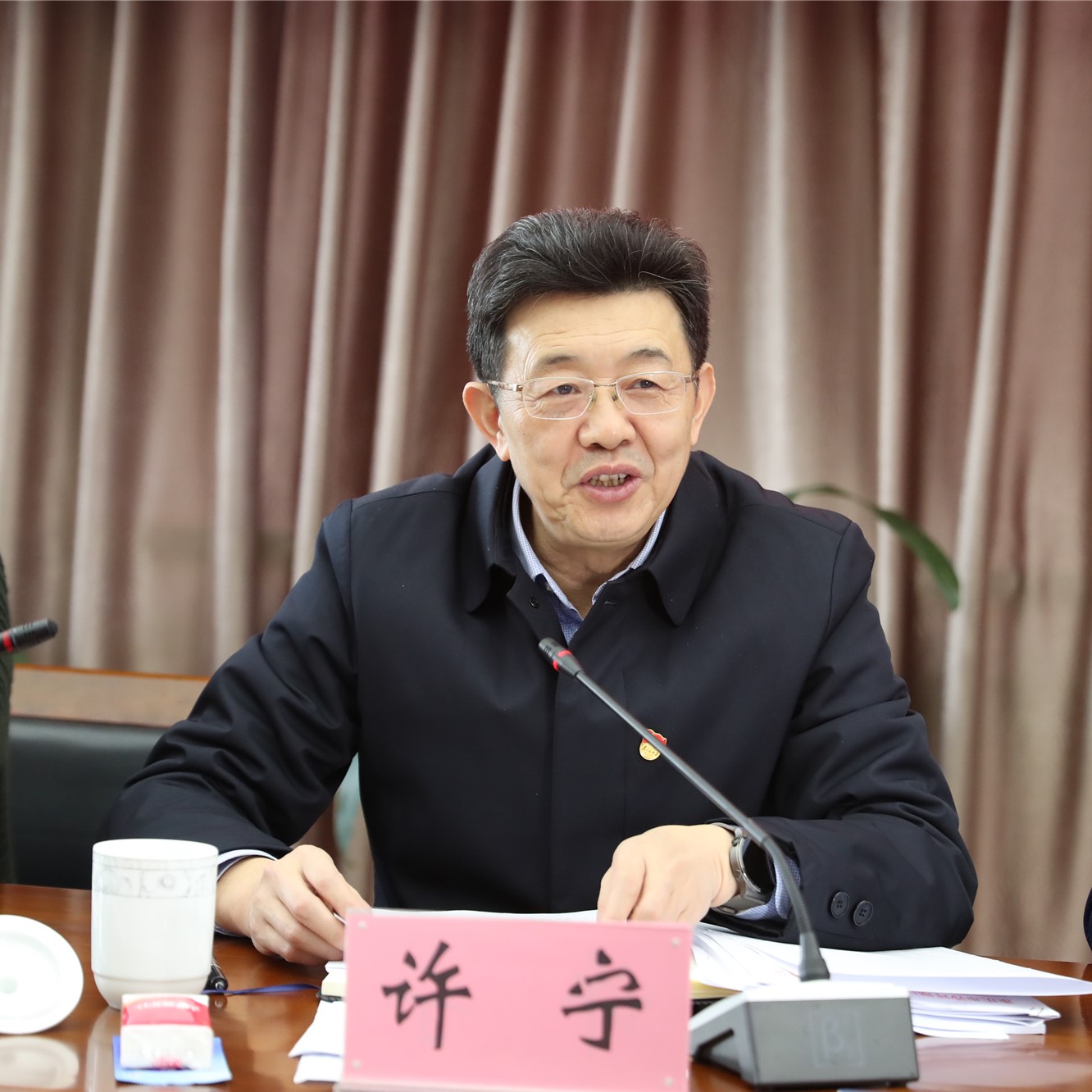 许宁到新桥地区开展党的十九届五中全会精神宣讲