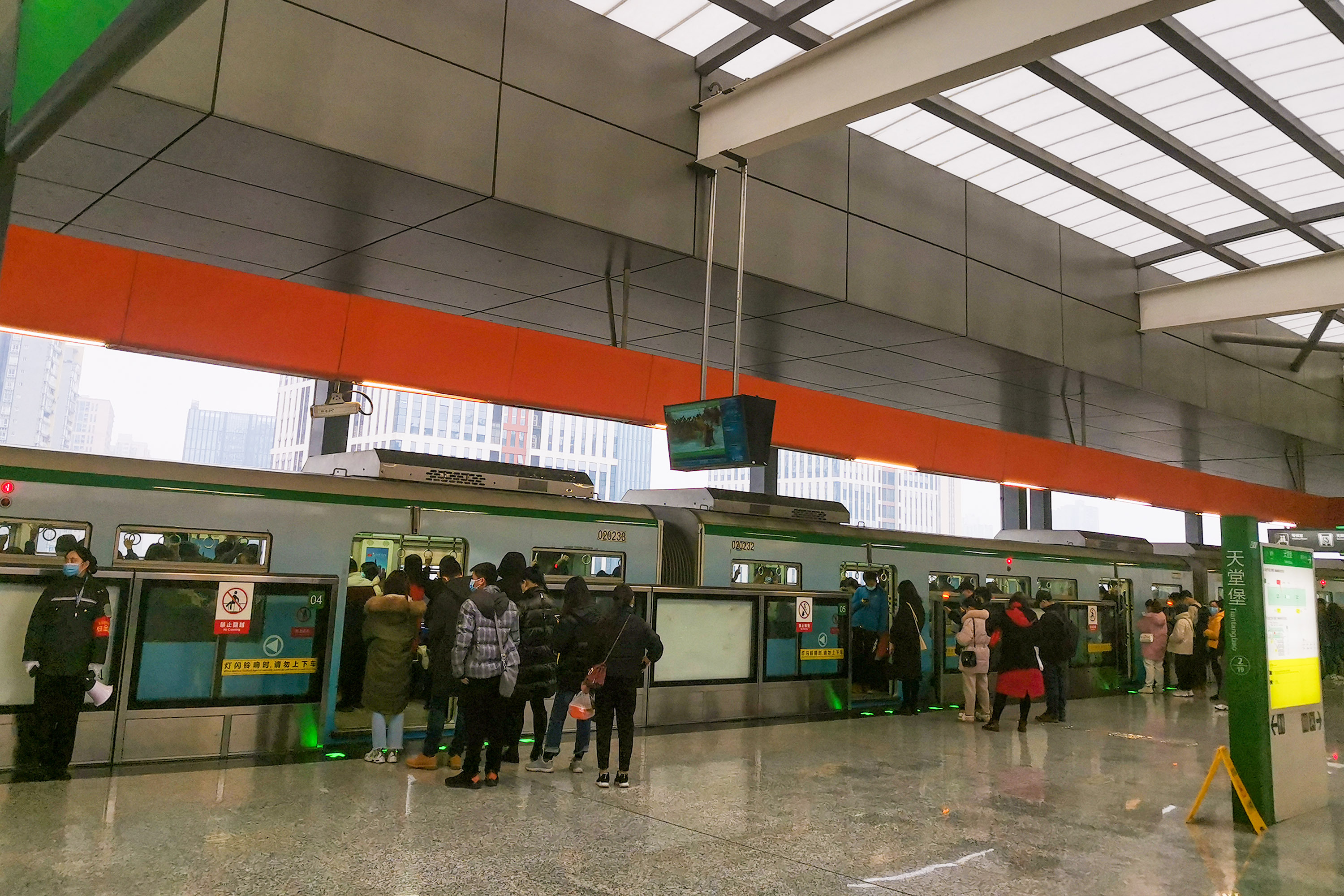 重庆大渡口2021年的第一个工作日