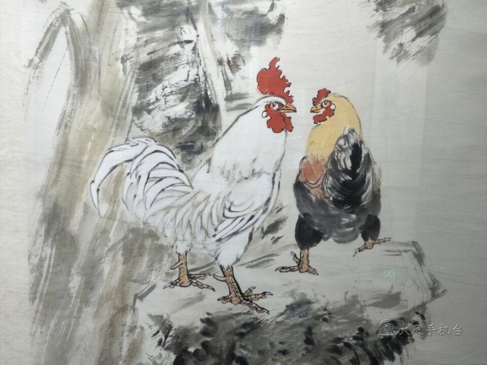 我区画家李文生个人作品展今天在内江开幕