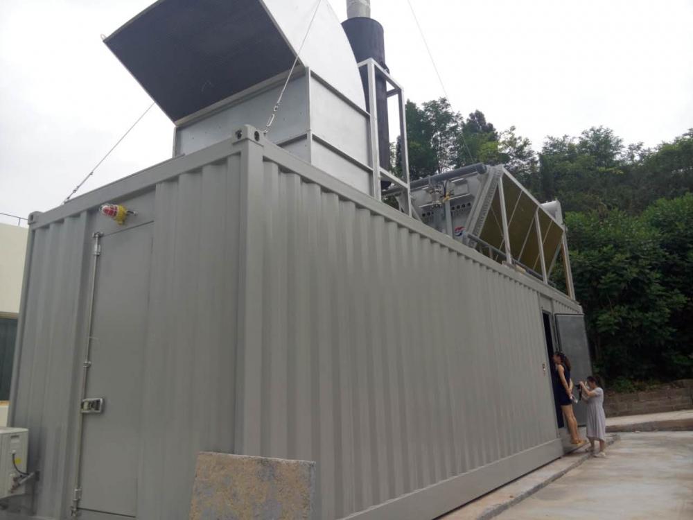 我区第一个垃圾填埋沼气发电站即将并网发电