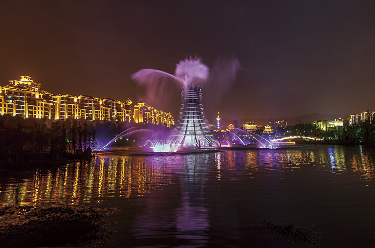 重庆璧山山水之城美如画