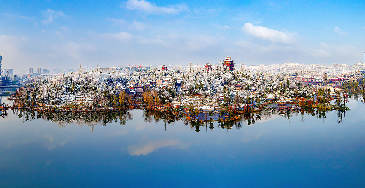 重庆璧山山水之城美如画