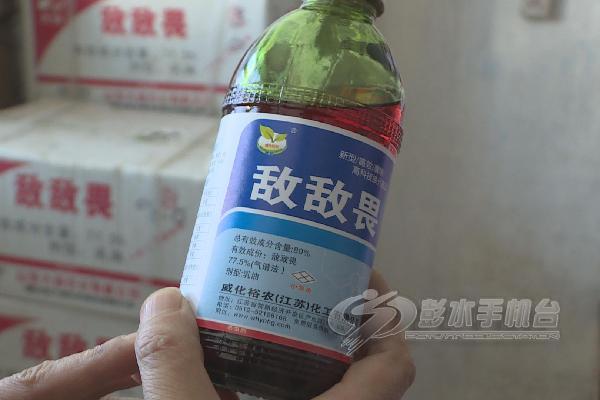 药材水胺硫磷	柑橘树灭多威	柑橘树,苹果树,茶树,十字花科蔬菜硫丹