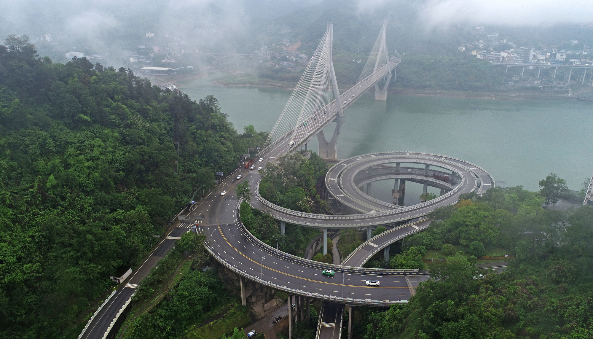 重庆涪陵:别样的线条之美