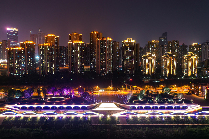 重庆九龙坡夜景图片