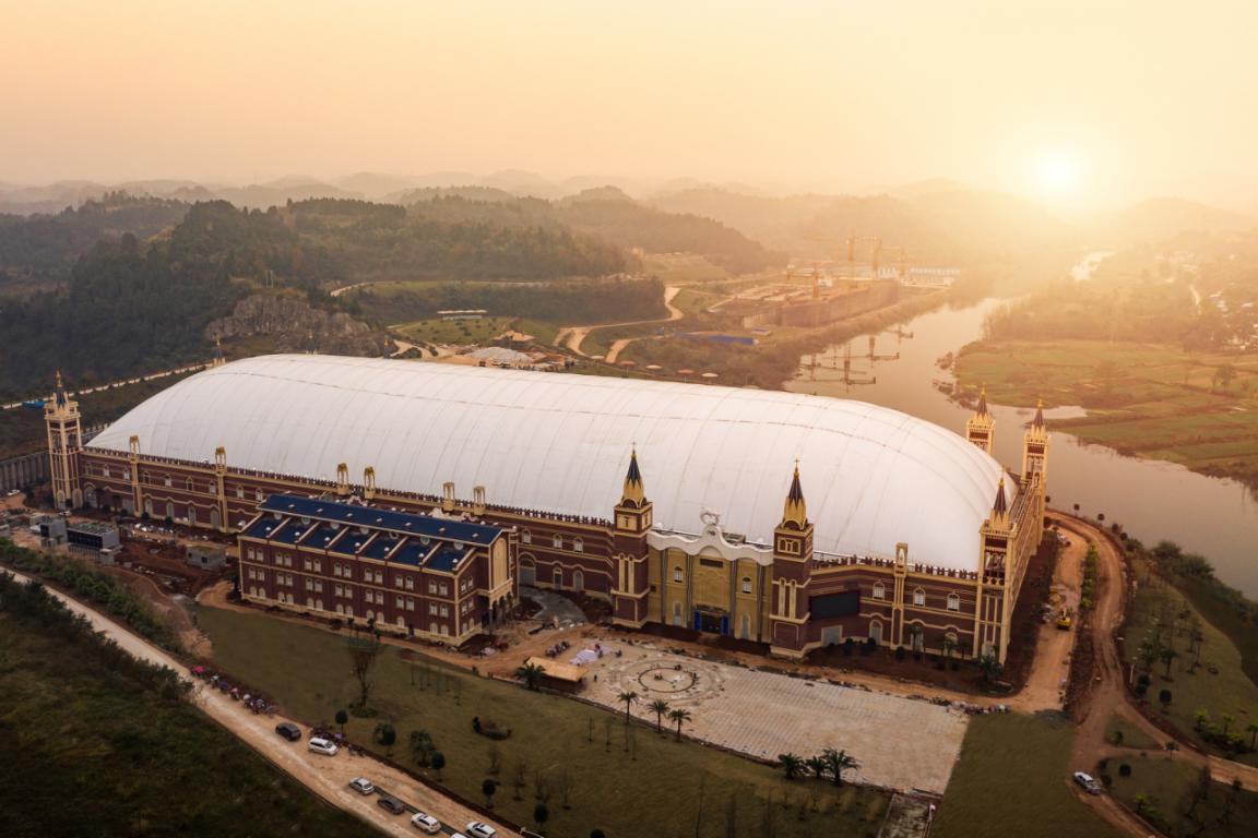 邀请函来了 四川大英县水上演艺中心即将开演