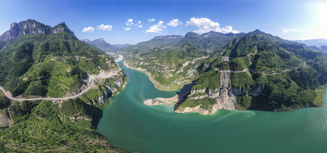 重庆金山湖水库图片