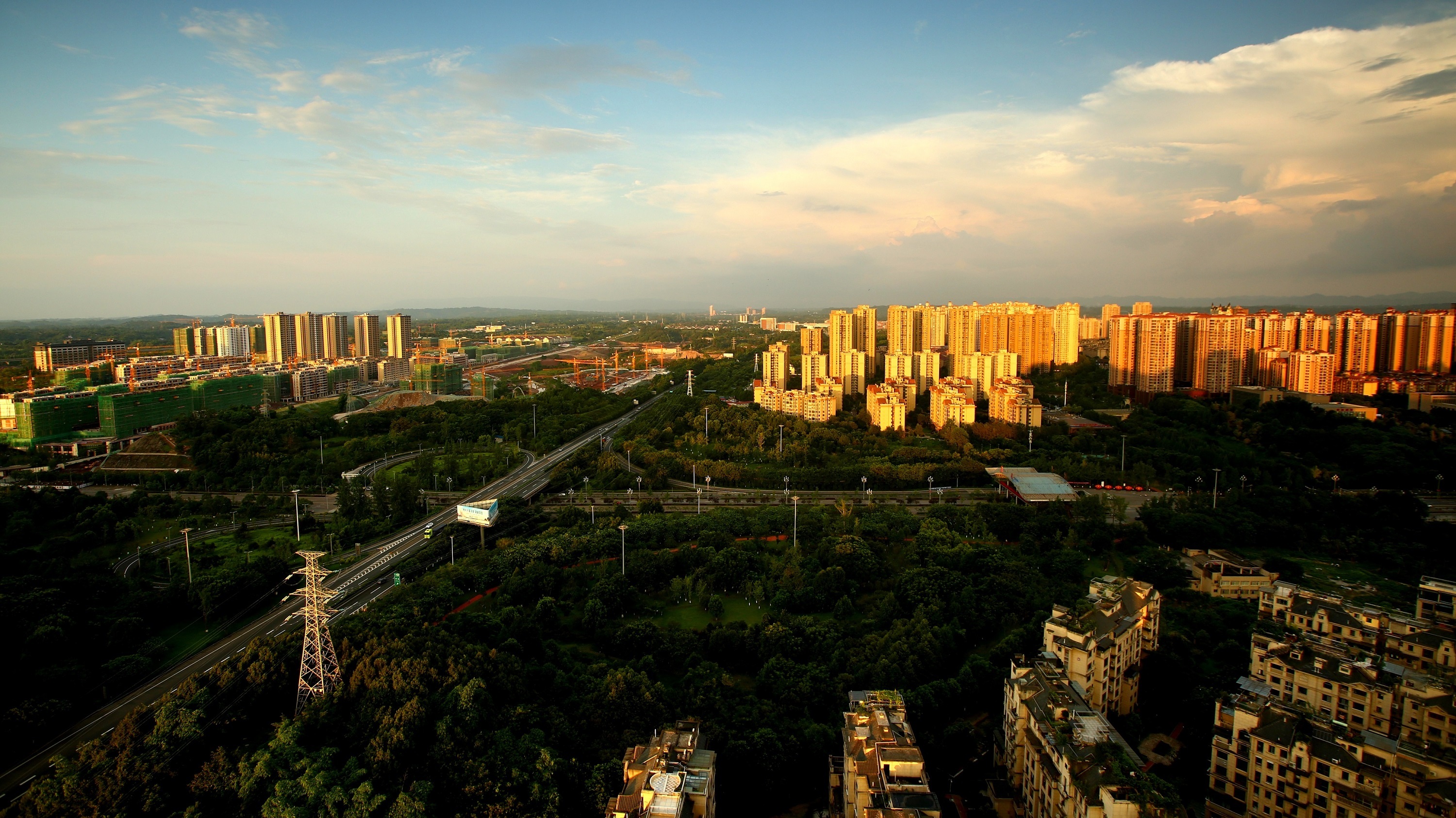 重庆荣昌:夕阳入画图