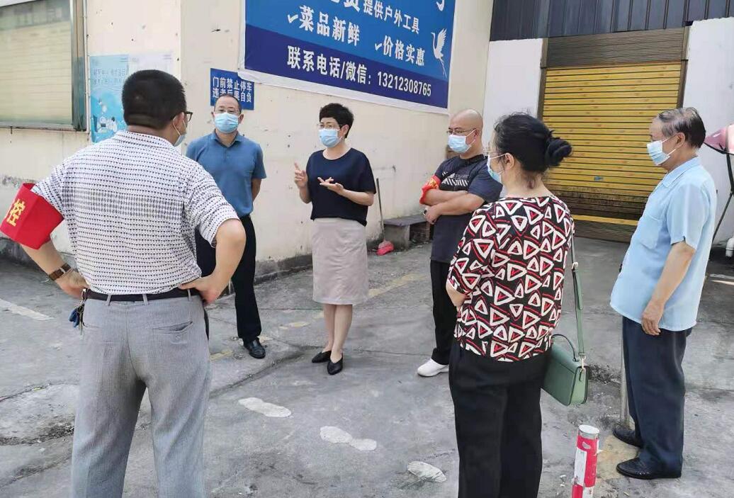 谭燕子检查督导县殡仪馆疫情防控工作