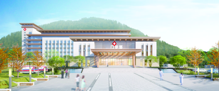 三峡公共卫生应急医院主体封顶-万州手机台