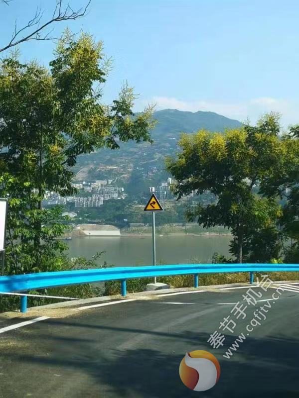 奉节沿江南路收费站至白龙改造工程一期已完工