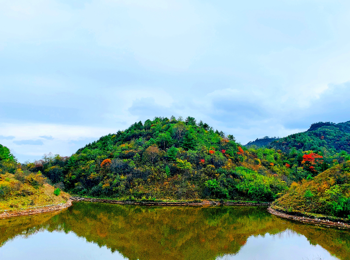 重庆城口秋日黄安坝风景美如画