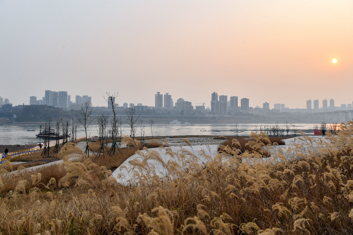 稿2）夕阳下的当代艺术广场（九龙坡区融媒体中心 记者 曹鸣鸥 摄）.jpg