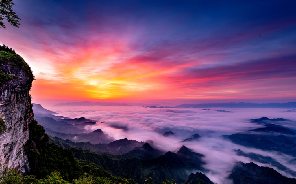 摩围山景区风光。彭水县文化旅游委供图