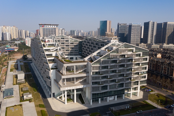 重庆数字大厦.二郎街道供图