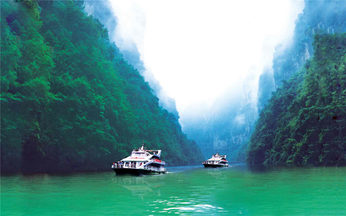 小三峡景区。