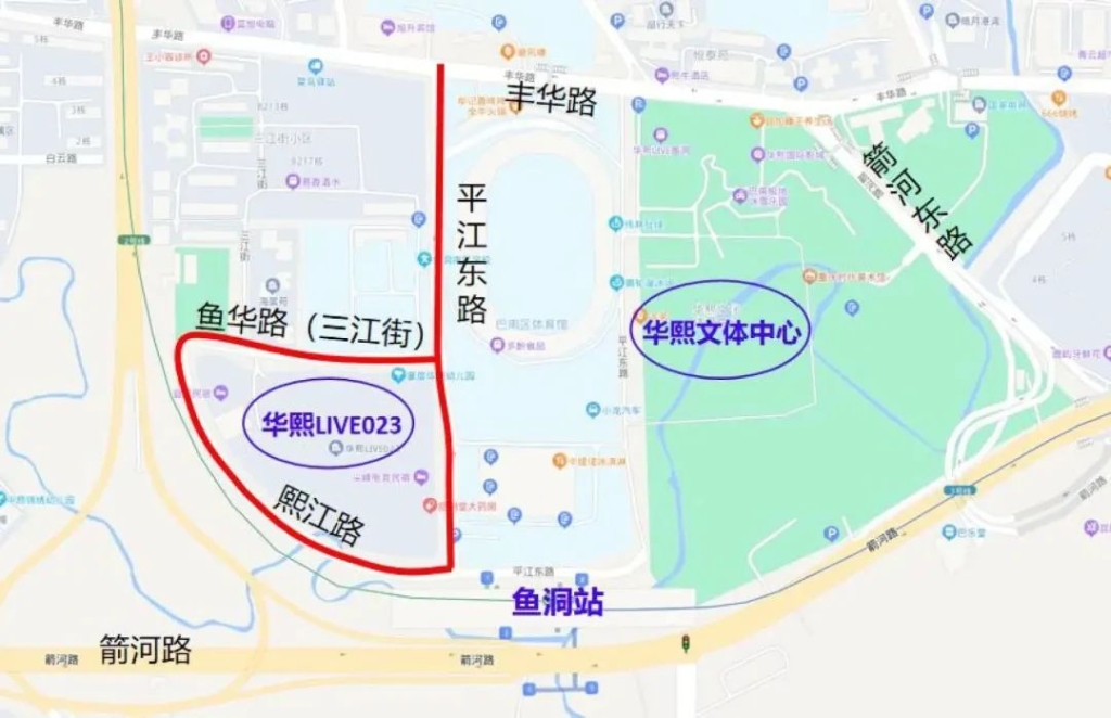 交通管制路段示意图