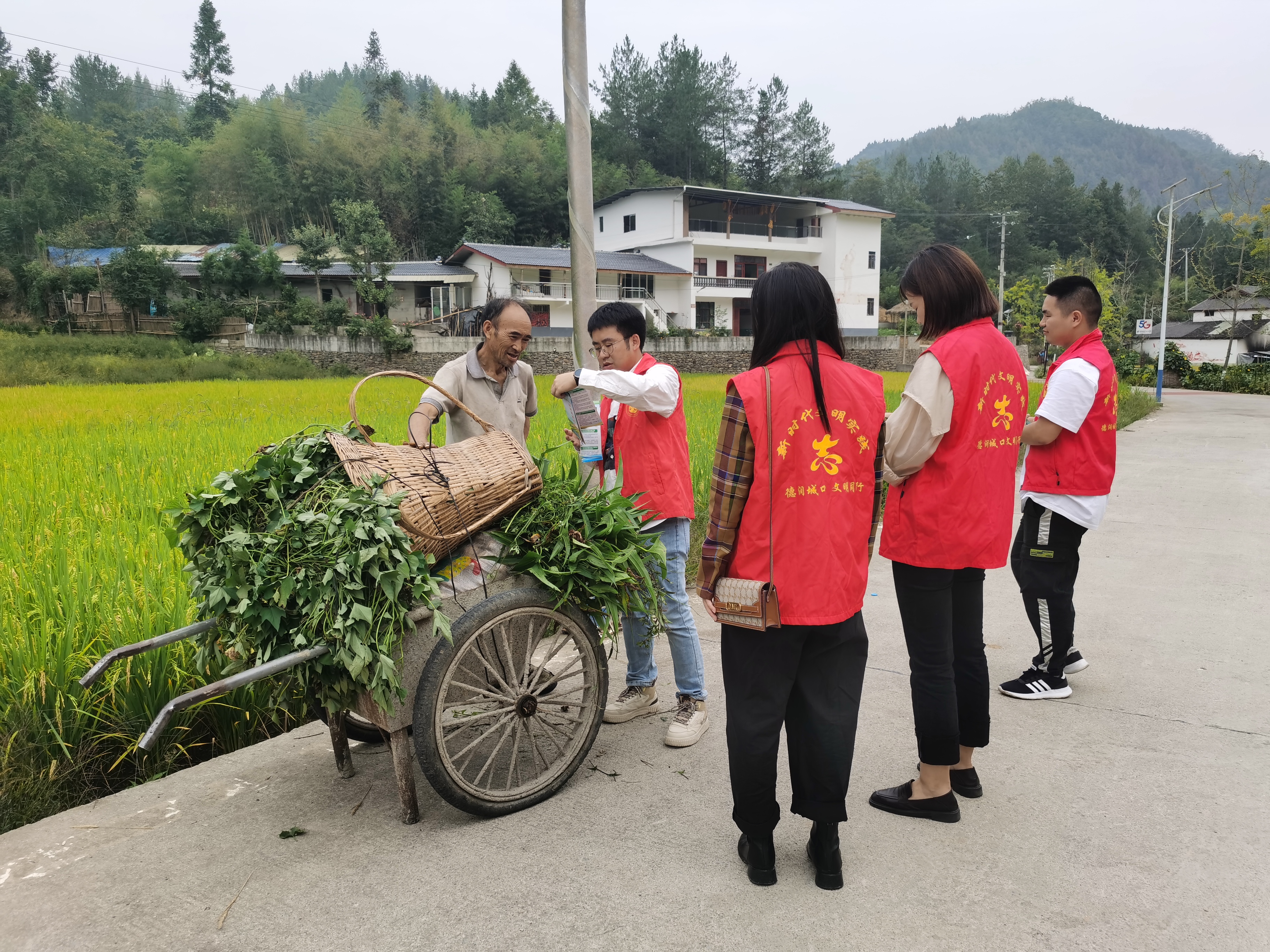 在高燕镇宣传习近平中国特色社会主义思想及农业产业相关政策知识.jpg