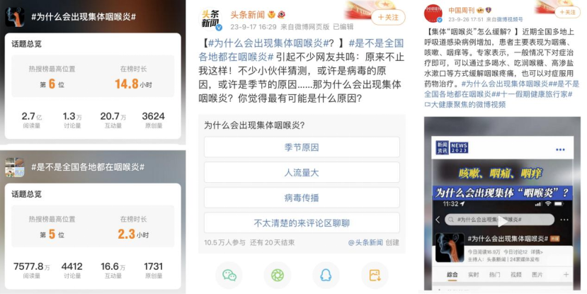 “集体咽喉炎”又上热搜？专家提醒国庆假期做好这几点防护1