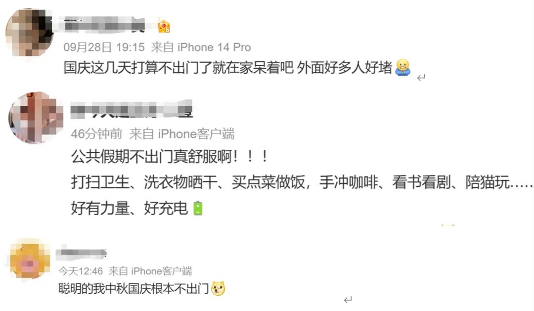 堵车堵机堵上热搜！凌晨2点挤满服务区，“国庆聪明人”都躺家里？14