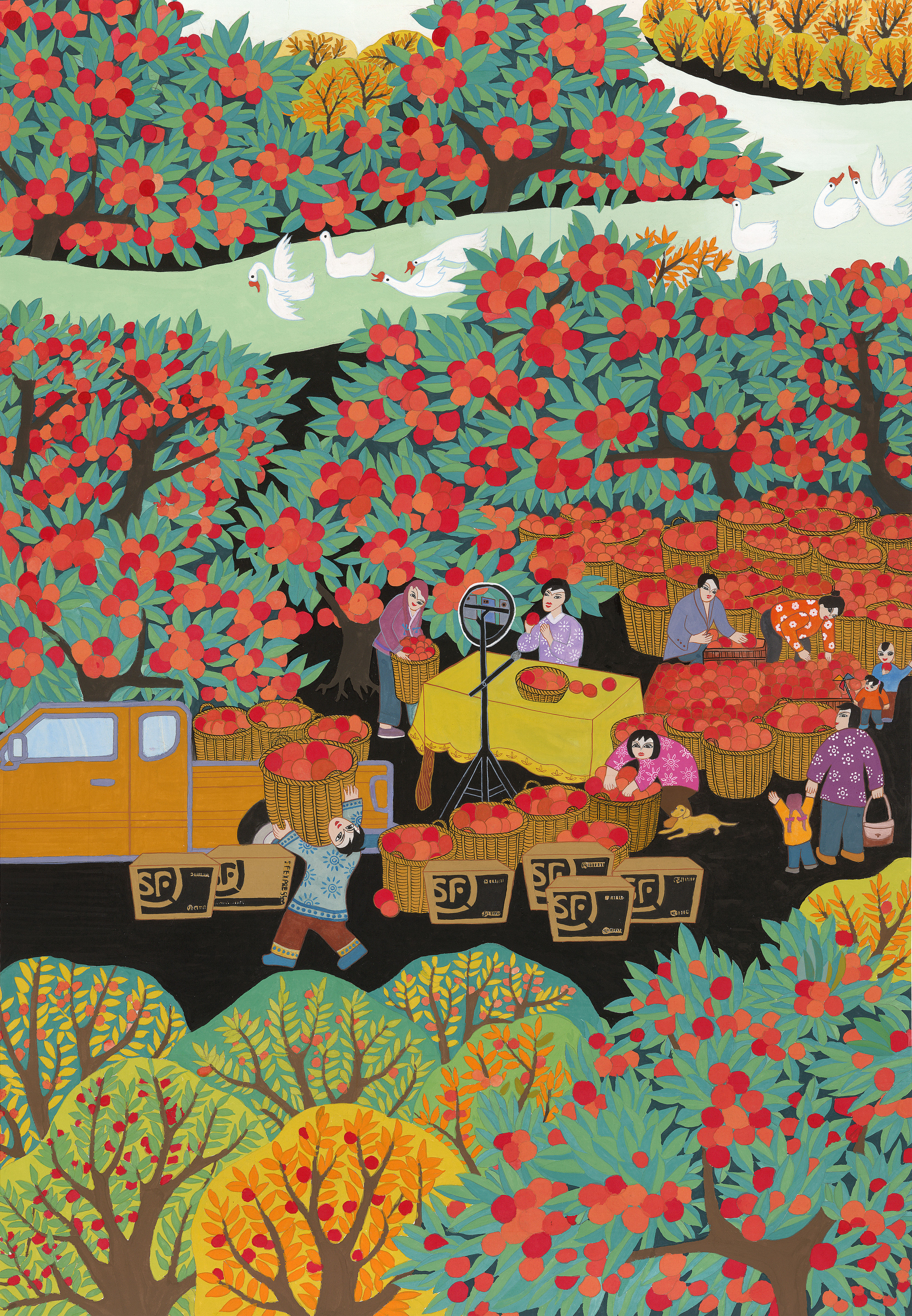7-曹江萍 直播点亮新生活 江苏 130&times;90cm.jpg