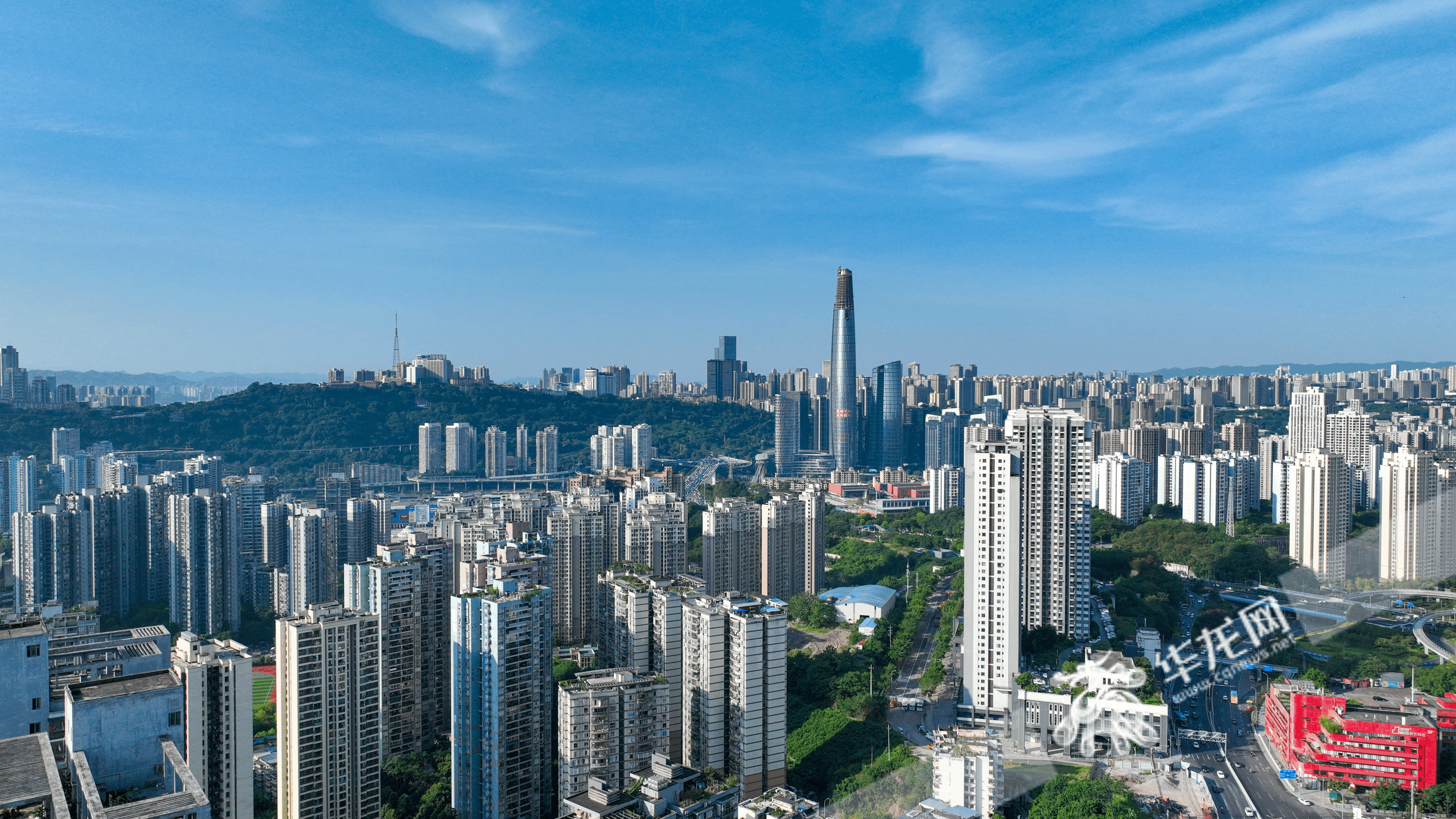 今（8）日，重庆大部地区多晴热天气。华龙网记者 陈毅 摄