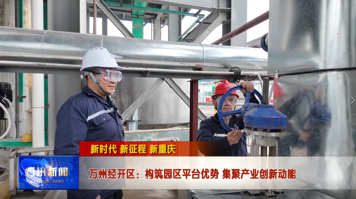 【新时代新征程新重庆】万州经开区：构筑园区平台优势 集聚产业创新动能