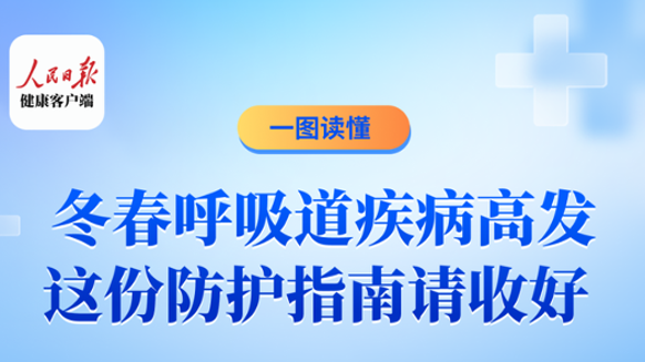 冬春呼吸道疾病高发！这份防护指南请收好