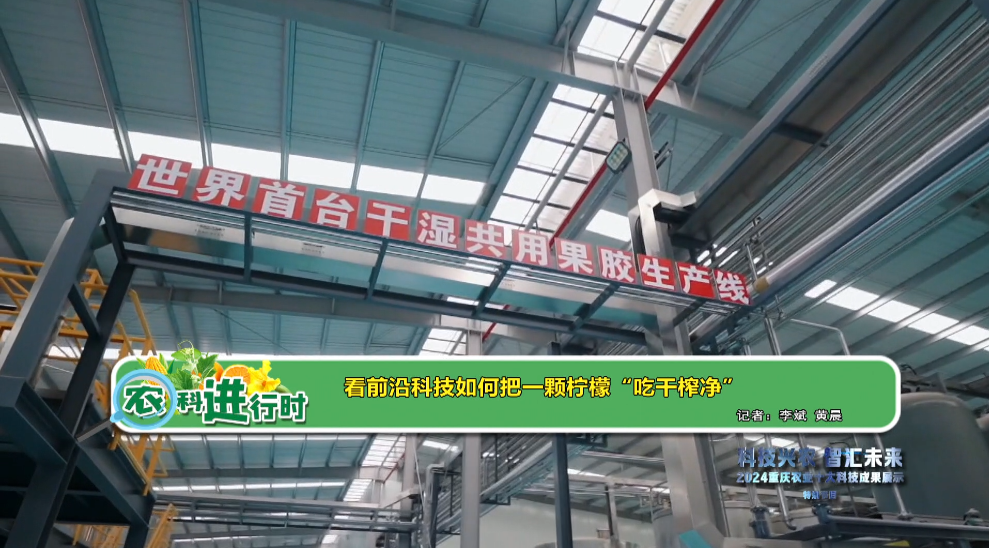 【农科进行时】2024重庆农业十大科技成果展示  看前沿科技如何把一颗柠檬“吃干榨净”