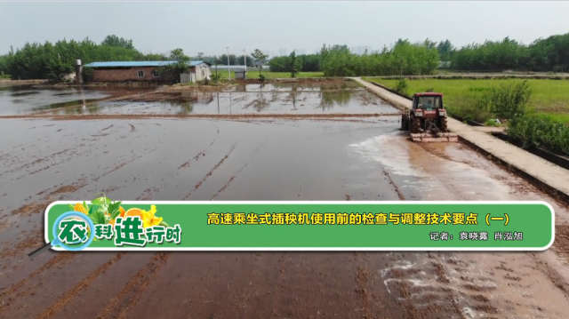 【农科进行时】高速乘坐式插秧机使用前的检查与调整技术要点（一）
