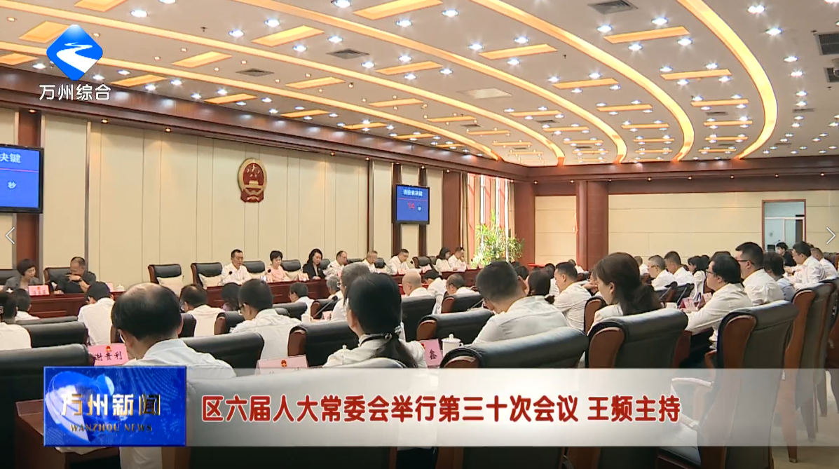 区六届人大常委会举行第三十次会议 王频主持