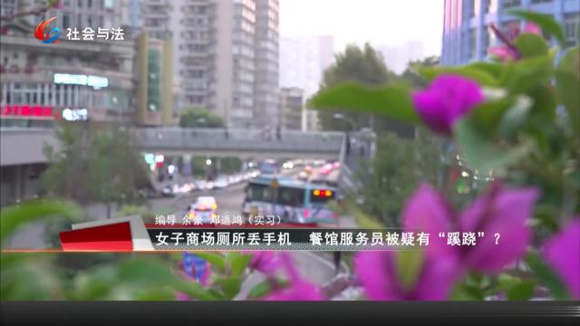 女子商场厕所丢手机 餐馆服务员被疑有“蹊跷”？