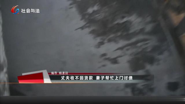 丈夫收不回贷款 妻子帮忙上门讨债