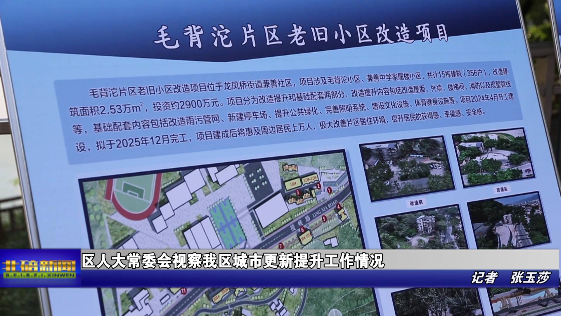 区人大常委会视察我区城市更新提升工作情况